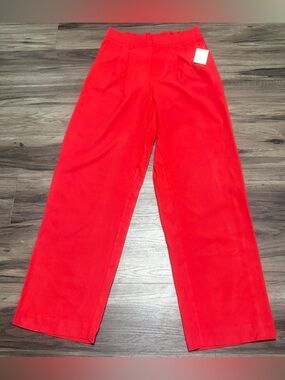 a new day Bright Red Wide-Leg Pants